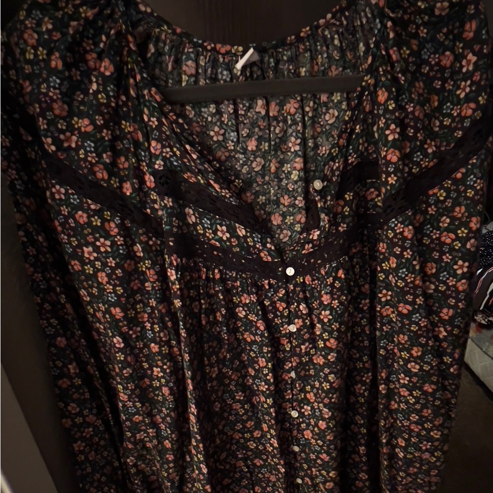 Long sleeve blouse